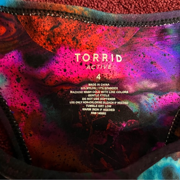 Euc size 4 torrid sports bra - Picture 2 of 2
